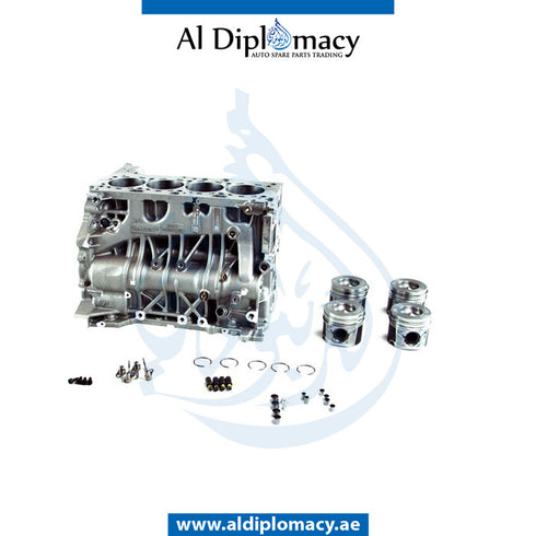 ENGINE BLOCK WITH PISTON for BMW 1 SERIES 2011-2015 models, Part Number 11112359840