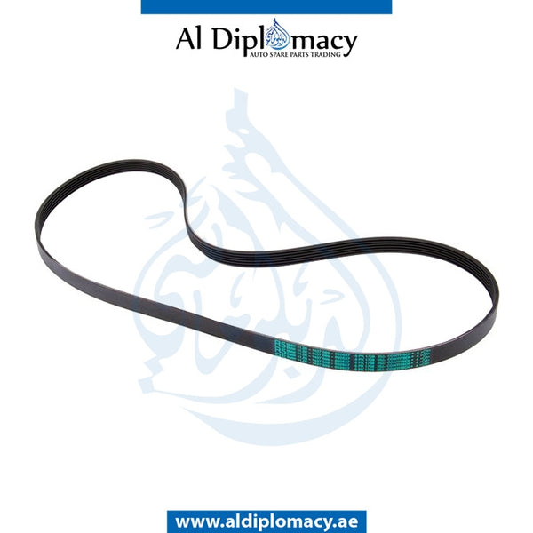 RIBBED V-belt 6PK1708 for BMW 3 SERIES 1998-2005 models, Part Number 11281437869