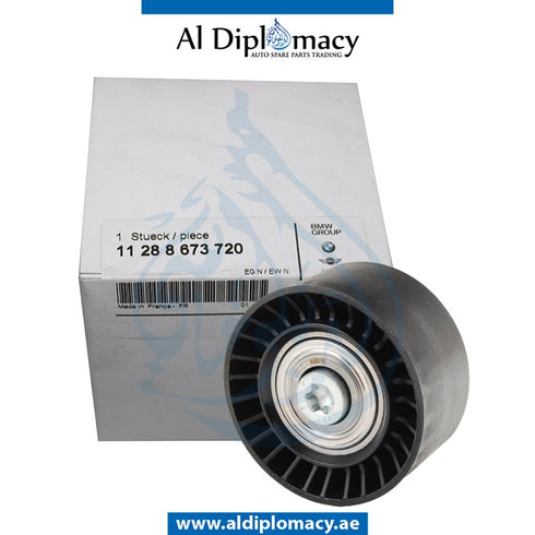 DEFLECTION PULLEY for BMW 1 SERIES 2008-2015 models, Part Number 11288673720