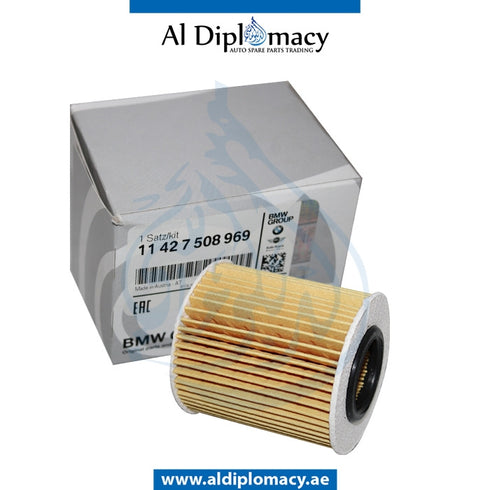 Original Bmw Series E81 Engine Oil Filter , Part Number 11427508969