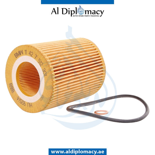 Engine Oil Filter, BMW 3 Series E46 models by Original Bmw, Part Number 11427512300 / 11427509430 / 11421427908