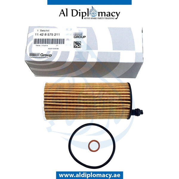 Engine Oil Filter, BMW 1 Series F20 LCI models by Original Bmw, Part Number 11428575211
