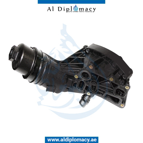 ENGINE OIL FILTER Housing, WITH FILTER for BMW 1 SERIES 2015-2019 models, Part Number 11428583895