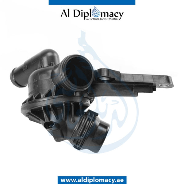 THERMOSTAT Housing, WITH THERMOSTAT for BMW 1 SERIES 2011-2015 models, Part Number 11537600584
