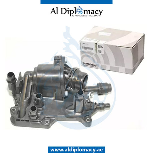 THERMOSTAT HOUSING WITH THERMOSTAT for BMW 3 SERIES 2018-2022 models, Part Number 11538576288