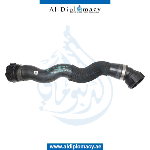 COOLANT Hose, RADIATOR TO ENGINE for BMW 5 SERIES 2016-2020 models, Part Number 17128602638