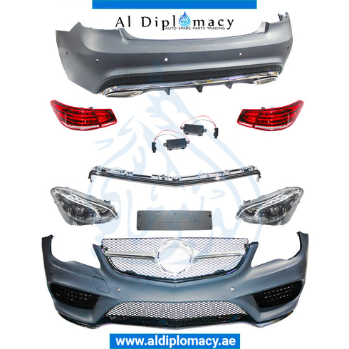 C207 AMG BODY KIT 2010-2014 for Mercedes-Benz E Class W207 (2009-2017) models, Part Number T-W207 AMG BODYKIT FIT 2010-2014