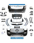 Front Rear W167 GLE 63 2019-up Complete. Bumper, AND BUMPER for Mercedes-Benz GLE Class W167 (2019-2023) models, Part Number T-167 GLE (63) BODYKIT 2019-UP-CO