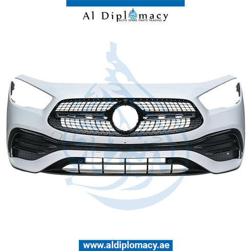 Front Bumper, WITH SENSOR Hole, Amg, COMPLETE for Mercedes-Benz GLA Class H247 (2020) models, Part Number ATC-2478804606-CO