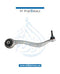 Front Right CONTROL ARM for BMW 2 SERIES 2014-2015 models, Part Number 31122284532