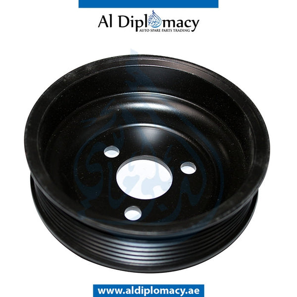 POWER STEERING PUMP PULLEY for BMW 5 SERIES models, Part Number 32427558757