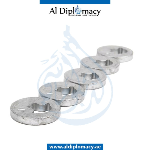 CONTROL ARM ECCENTRIC FLAT WASHER for BMW 5 SERIES models, Part Number 33306760592