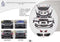 B.34 BODYKIT FOR S CLASS W222 MAYBACH TYPE BODYKIT 2014-2018 for Mercedes-Benz S Class W222 (2014-2020) models