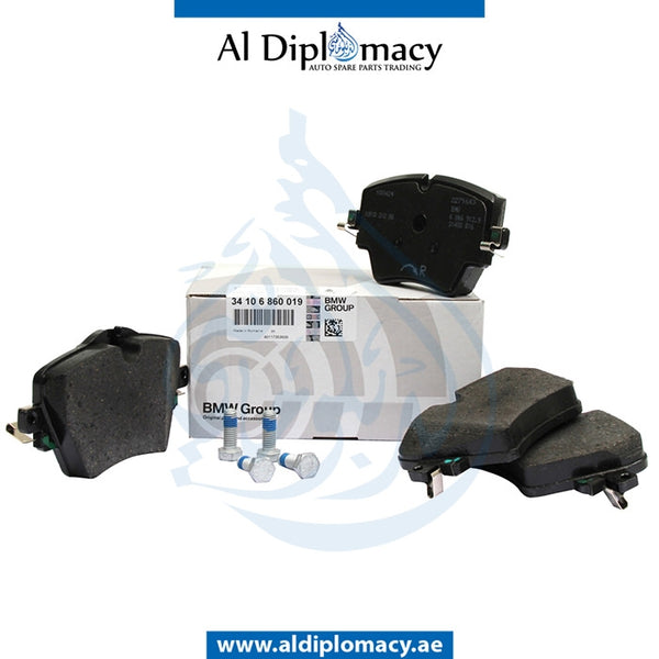 Front BRAKE PAD for BMW 1 SERIES 2017-2023 models, Part Number 34106860019