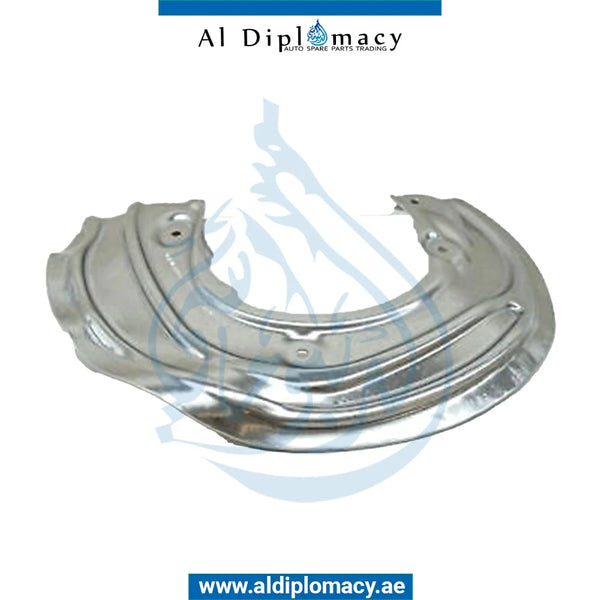 Front Right BRAKE DISC PROTECTION PLATE for BMW X3 SERIES 2017-2021 models, Part Number 34106870530