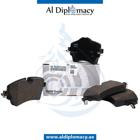 Mini Cooper Genuine F52 Front Brake Pad, Part Number 34116860017 / 34106874034