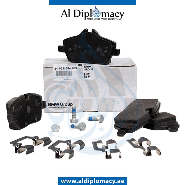 Front BRAKE PAD for Mini Mini 2015-2020 models, Part Number 34106884263