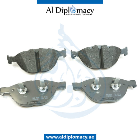 Front BRAKE PAD for BMW 7 SERIES 2001-2008 models, Part Number 34116763652