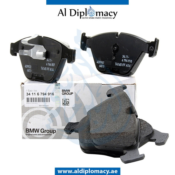Front BRAKE PAD for BMW 5 SERIES models, Part Number 34116794916