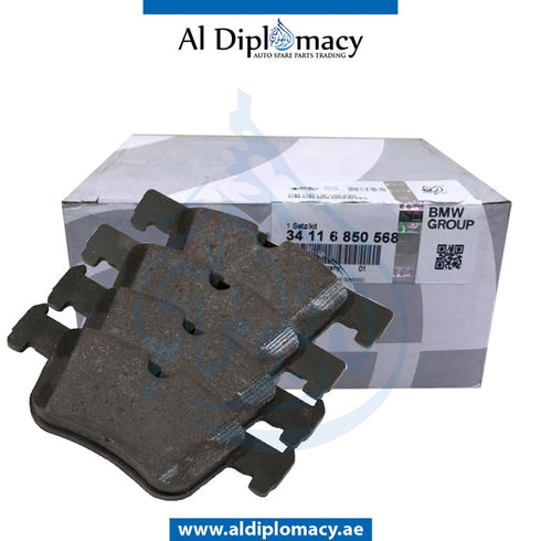 Front BRAKE PAD for BMW 1 SERIES 2011-2015 models, Part Number 34116850568