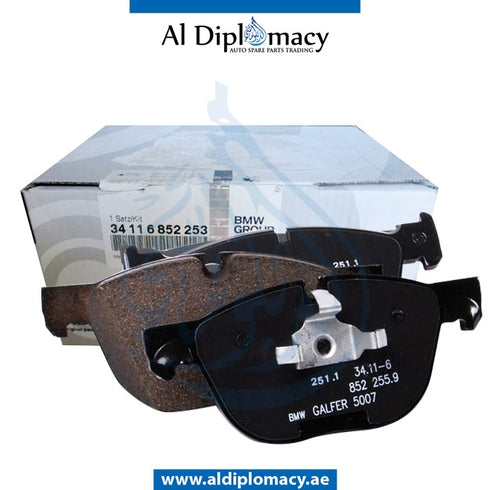 Front BRAKE PAD for BMW X5 SERIES 2013-2018 models, Part Number 34116852253