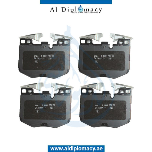 Front BRAKE PAD for BMW 3 SERIES 2018-2022 models, Part Number 34116888457