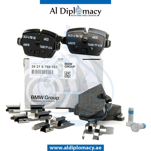 Rear BRAKE PAD for BMW 3 SERIES 2005-2011 models, Part Number 34216788183