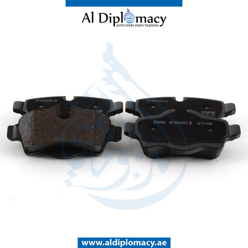 Rear BRAKE PAD for Mini Mini 2006-2010 models, Part Number 34216794059