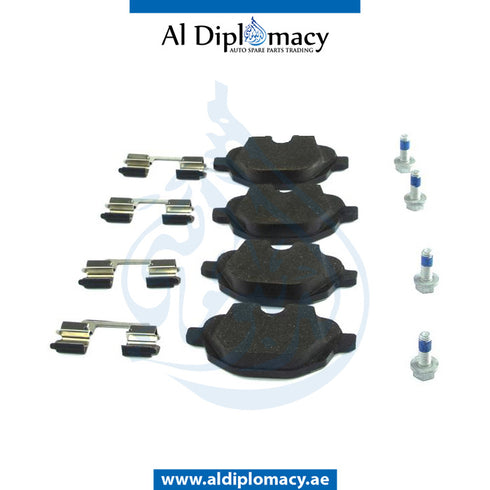 Rear BRAKE PAD for BMW 5 SERIES 2016-2020 models, Part Number 34216885451