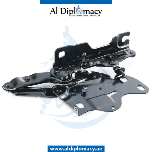 Left HOOD HINGE for BMW X5 SERIES 2018-2023 models, Part Number 41009477741