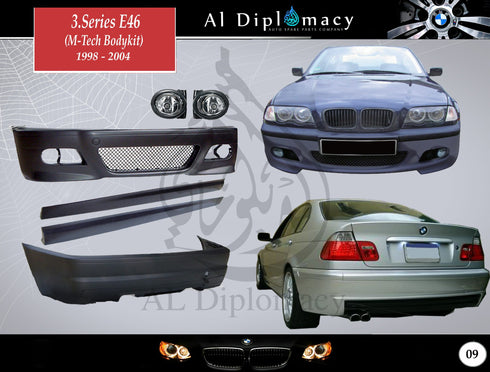 Body-kits, Series-e46-m-tech-1998-2004 for BMW 3 Series E46 (1998-2005) models