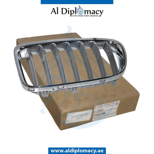BMW Genuine Left Side Show Grille, Part Number 51112993307