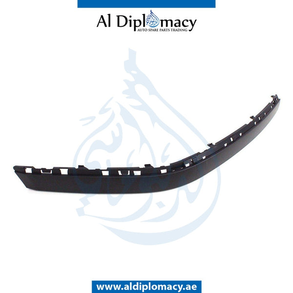 Right Side Front Bumper Molding, BMW 7 Series E65 models by Original Bmw, Part Number 51117043460