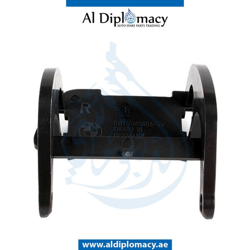 Right HEADLIGHT WASHER COVER for BMW 5 SERIES 2004-2010 models, Part Number 51117060586