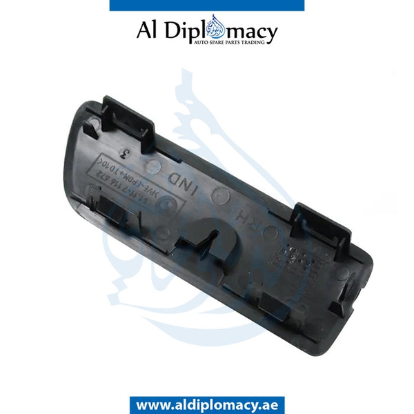 Front Right BUMPER TOWING HOOK COVER for BMW X5 SERIES 1999-2006 models, Part Number 51117116672