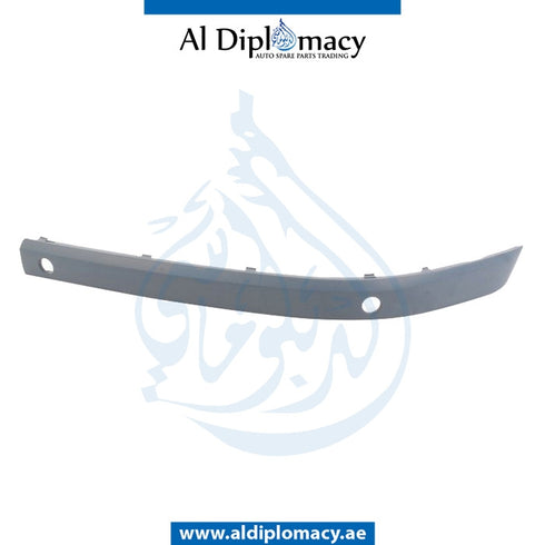Front Left BUMPER Molding, WITH SENSOR HOLE for BMW 7 SERIES 2001-2008 models