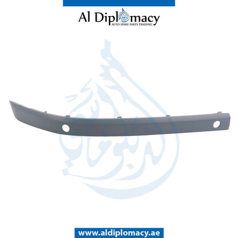 Front Right BUMPER Molding, WITH SENSOR HOLE for BMW 7 SERIES 2001-2008 models