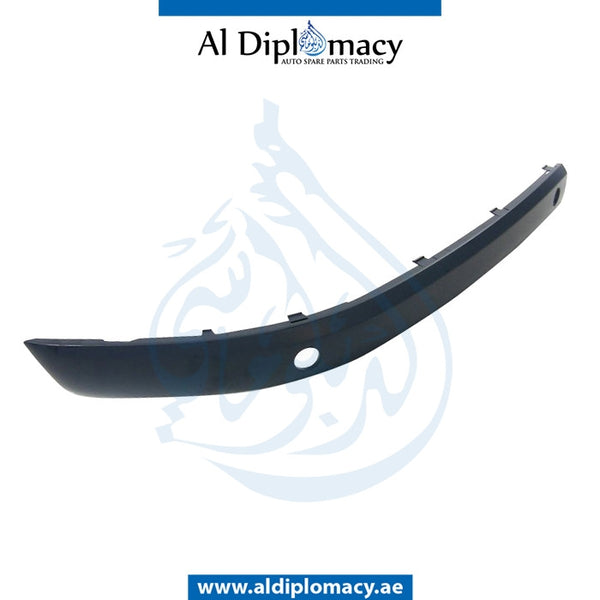 Front Right BUMPER Molding, WITH SENSOR HOLE for BMW 7 SERIES 2001-2008 models, Part Number 51117142192
