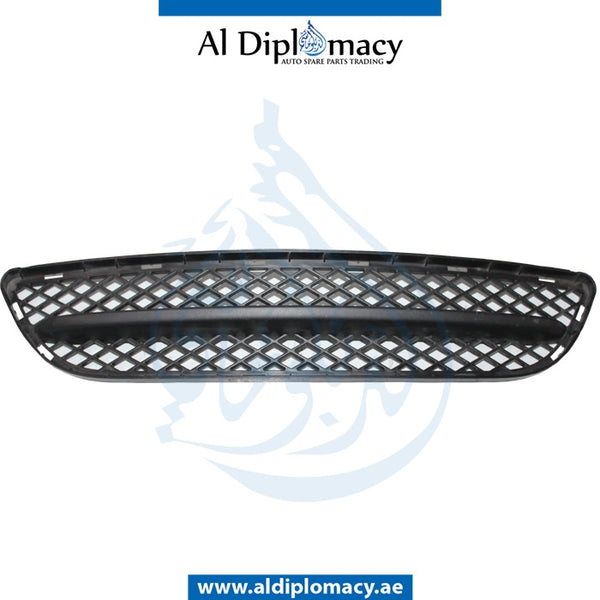 Front Lower BUMPER Grille, CENTER for BMW 3 SERIES 2005-2011 models, Part Number 51117154556