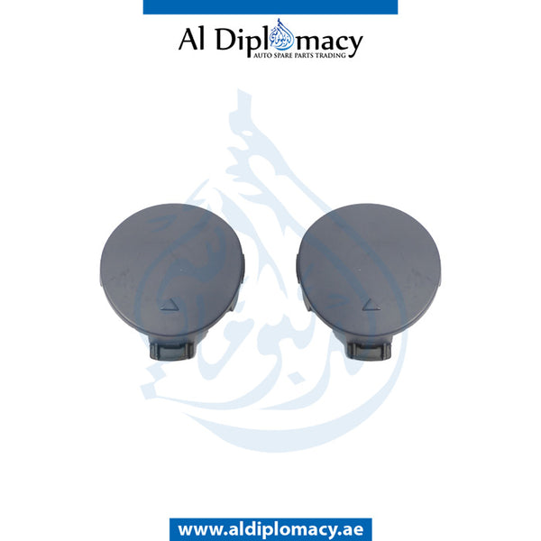 Front BUMPER TOWING HOOK COVER for BMW X5 SERIES 2006-2013 models, Part Number 51117205545