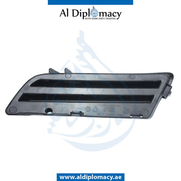 Front Right Lower BUMPER GRILLE COVER for BMW 6 SERIES 2010-2015 models, Part Number 51117247572