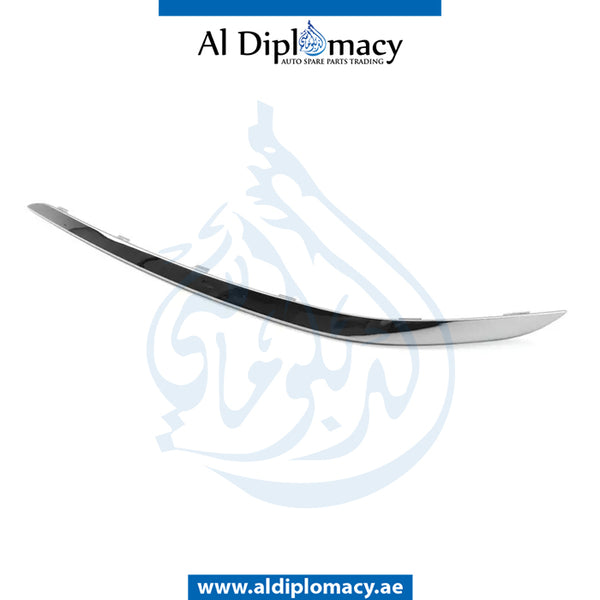 Front Left Lower BUMPER GRILLE MOLDING for BMW 7 SERIES 2015 models, Part Number 51117362695