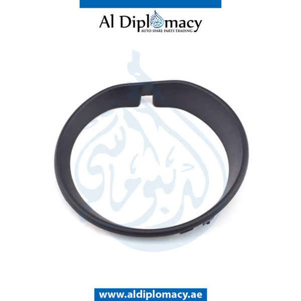 Right FOG LAMP GRILLE TRIM RING for Mini Mini 2016-2020 models, Part Number 51117405386