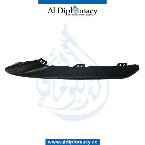 Front Left Lower BUMPER FOG LAMP GRILLE MODLING for BMW X4 SERIES 2014-2018 models, Part Number 51117413923