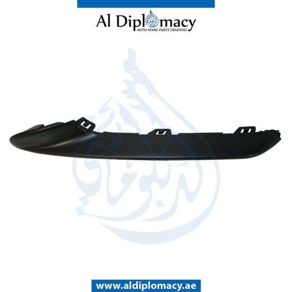 Front Left Lower BUMPER FOG LAMP GRILLE MODLING for BMW X4 SERIES 2014-2018 models, Part Number 51117413923