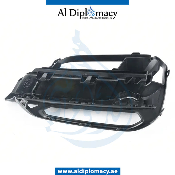 Front Left Lower BUMPER Grille, WITH SENSOR HOLE for BMW X3 SERIES 2017-2021 models, Part Number 51117420871