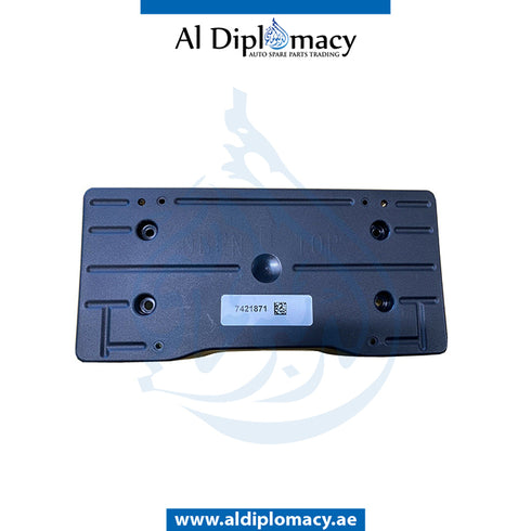 LICENSE PLATE HOLDER for BMW X5 SERIES 2018-2023 models, Part Number 51117421871