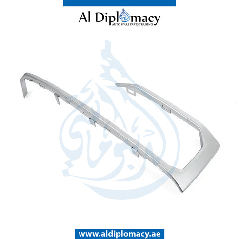 Left CHROME STRIP for BMW X5 SERIES 2018-2023 models, Part Number 51117449691