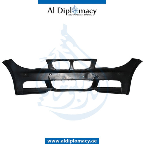 Front Bumper, WITH SENSOR HOLE for BMW 1 SERIES 2007-2013 models