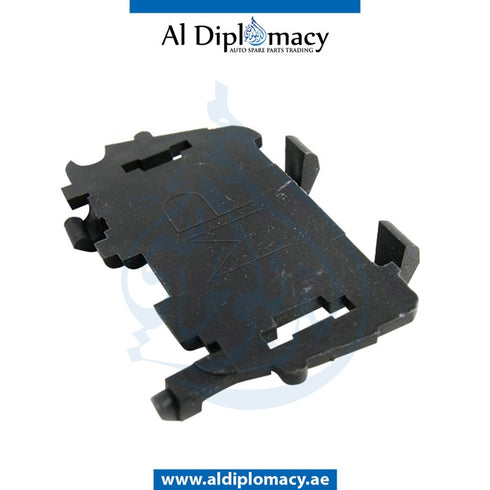 Left HEADLIGHT WASHER COVER DUMMY PLUG for BMW 5 SERIES 2004-2010 models, Part Number 51117896597